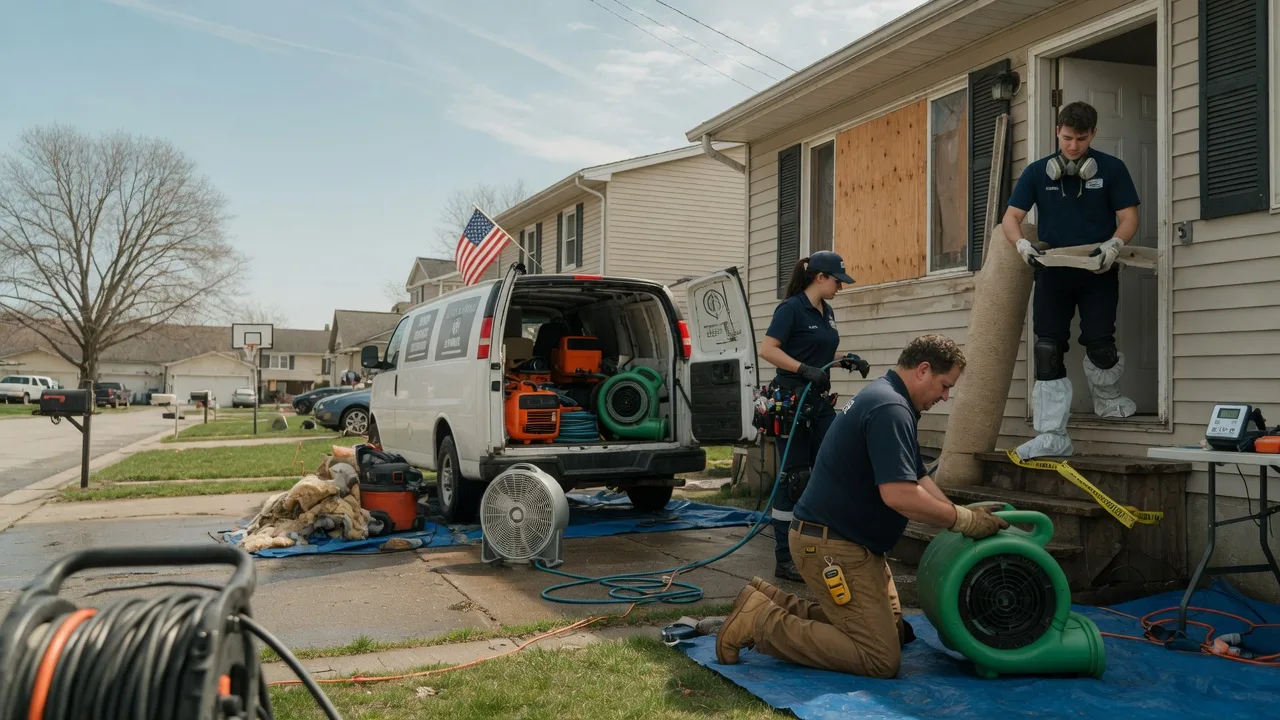 Water Damage Restoration in Kingston, MI near me